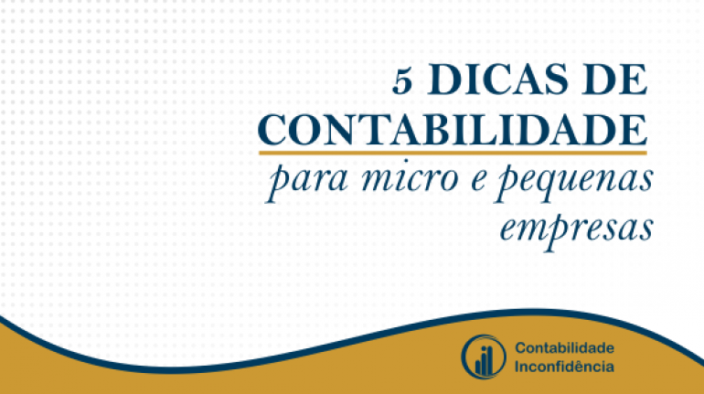 dicas de contabilidade para pequenas empresas