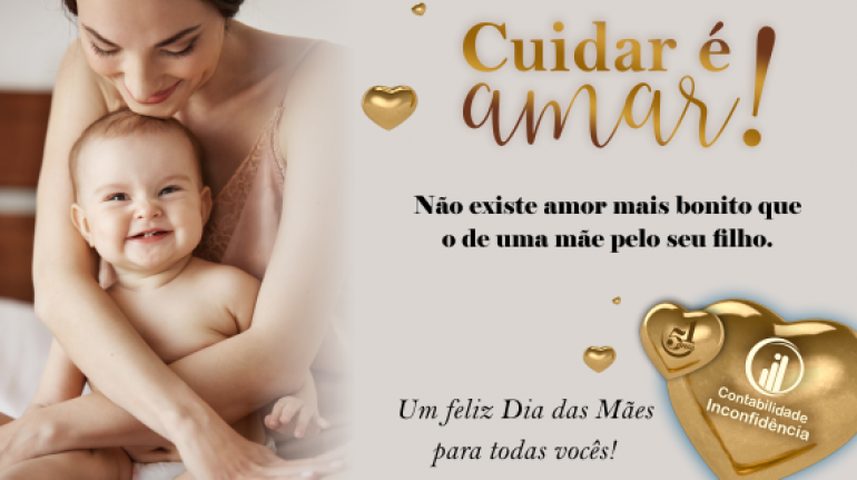 Feliz dia das mães